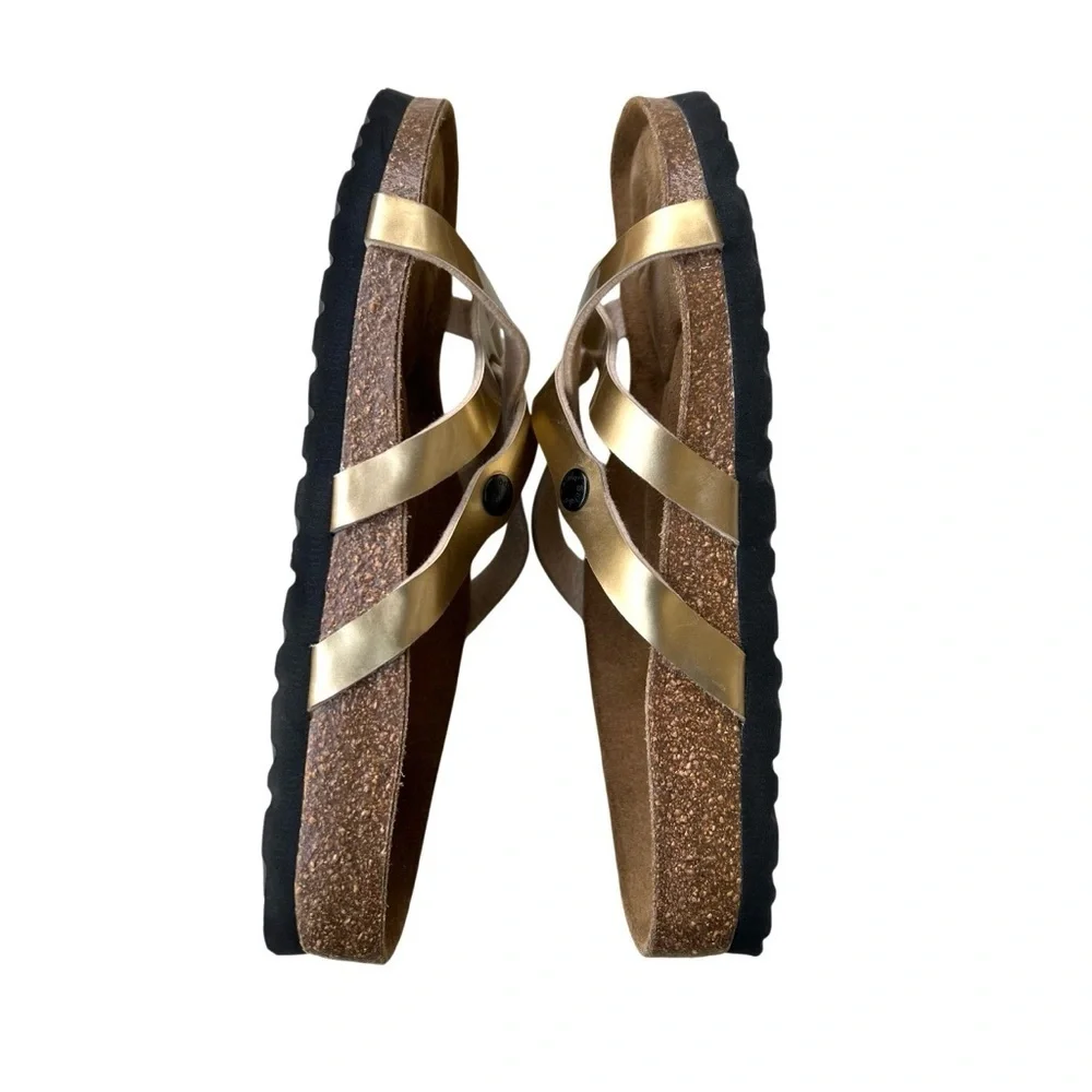 Betula by Birkenstock sandals with a gold-colored strap Women Size 41